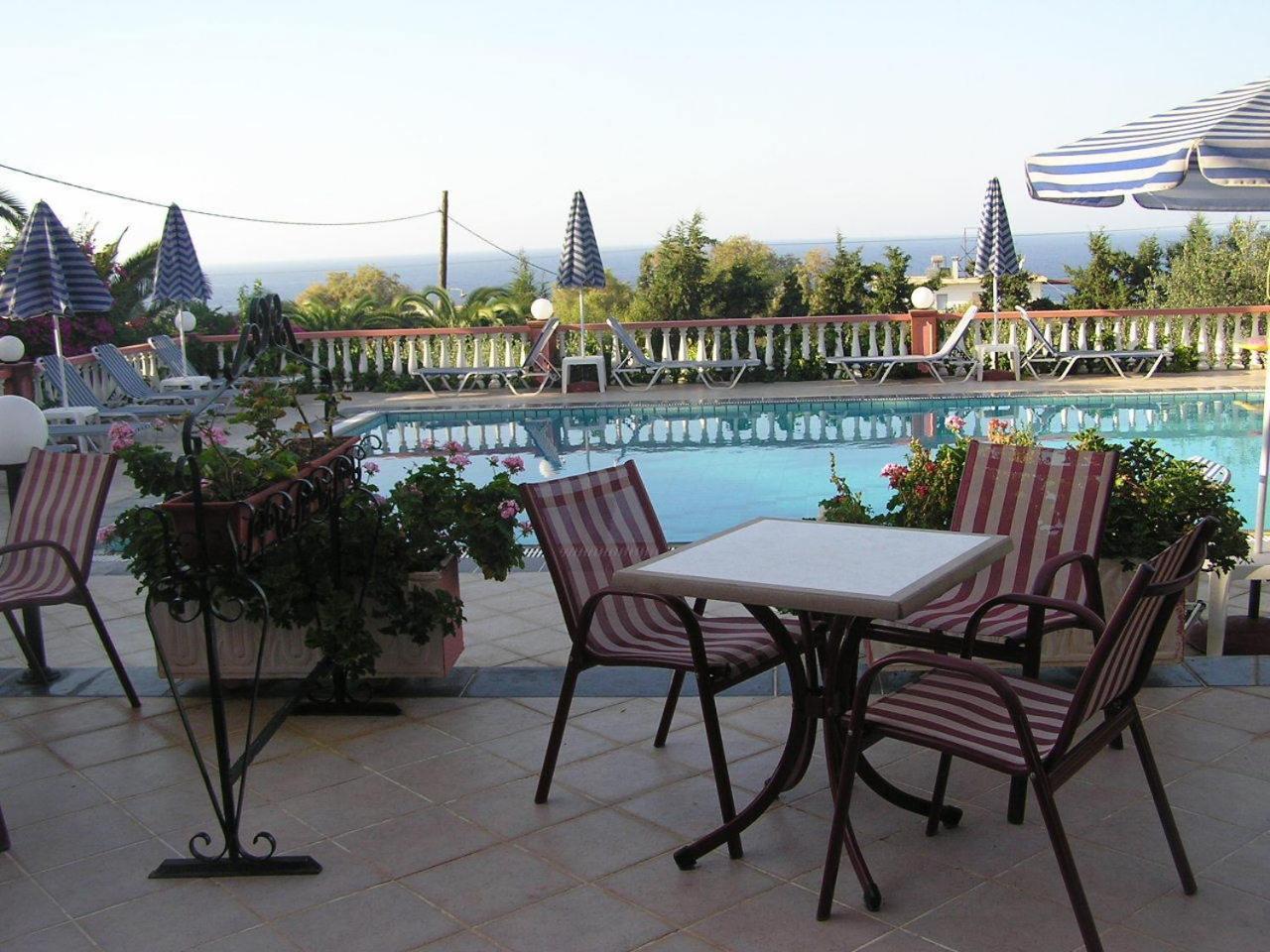 Knossos Aparthotel Panormos  ภายนอก รูปภาพ