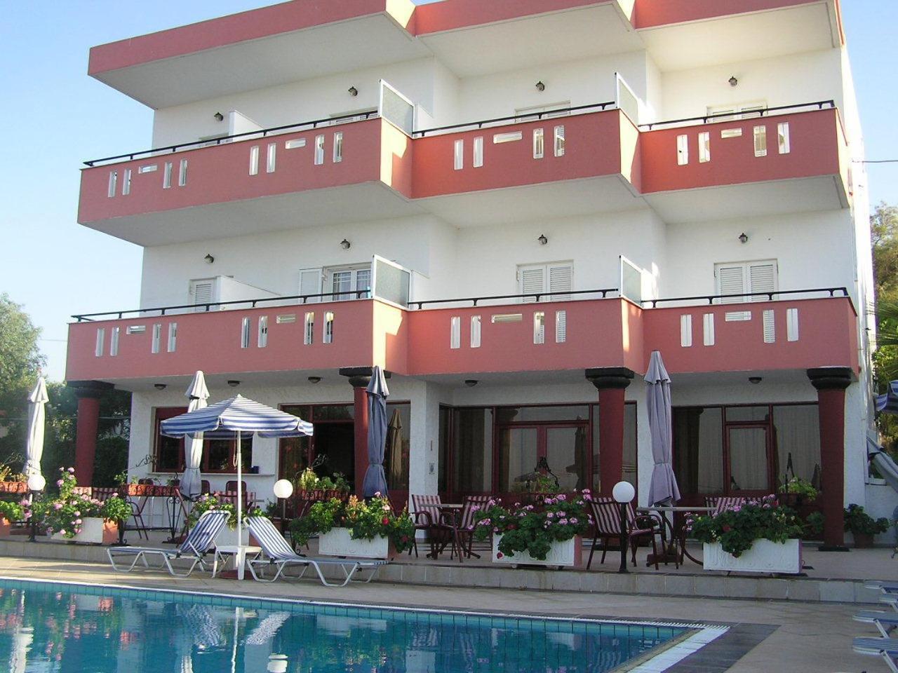 Knossos Aparthotel Panormos  ภายนอก รูปภาพ